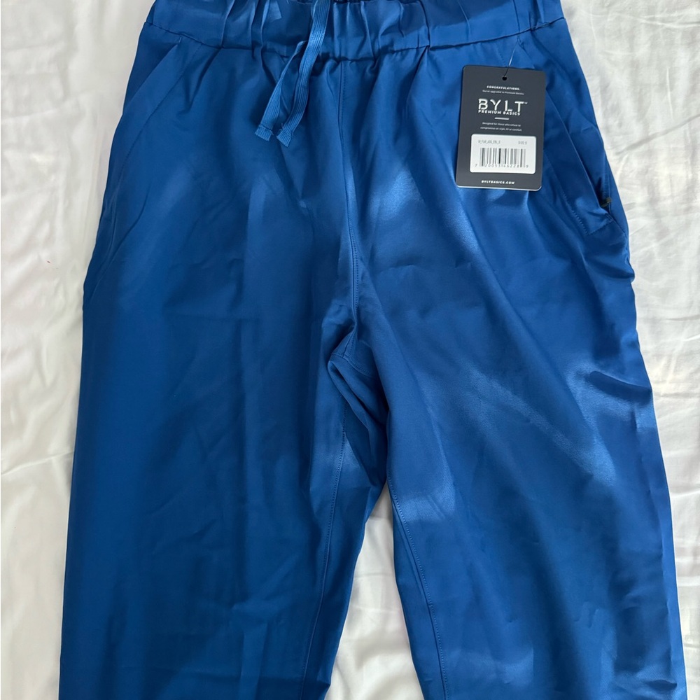 BYLT basics blue pants women’s elite joggers